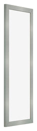 Marco de Fotos 37 5x98cm Aluminio Cepillado MDF Bologna Delantera Oblicuo | Yourdecoration.es
