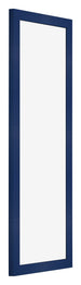 Marco de Fotos 37 5x98cm Azul Oscuro Barrido MDF Bologna Delantera Oblicuo | Yourdecoration.es