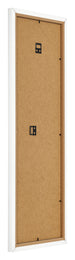 Marco de Fotos 37 5x98cm Blanco Brillante MDF Bologna Trasera Oblicuo | Yourdecoration.es