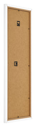 Marco de Fotos 37 5x98cm Blanco Mate MDF Bologna Trasera Oblicuo | Yourdecoration.es