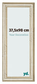 Marco de Fotos 37 5x98cm Brillo Metalico MDF Lazio Delantera Tamano | Yourdecoration.es