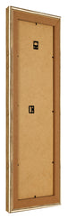 Marco de Fotos 37 5x98cm Dorado Antiguo MDF Lazio Trasera Oblicuo | Yourdecoration.es