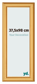 Marco de Fotos 37 5x98cm Dorado Matte MDF Lazio Delantera Tamano | Yourdecoration.es