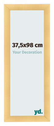 Marco de Fotos 37 5x98cm Dorado Vintage MDF Pisa Delantera Tamano | Yourdecoration.es