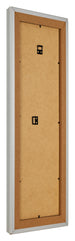 Marco de Fotos 37 5x98cm Plateado Mate MDF Lazio Trasera Oblicuo | Yourdecoration.es