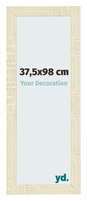 Marco de Fotos 37 5x98cm Roble Sonoma MDF Pisa Delantera Tamano | Yourdecoration.es