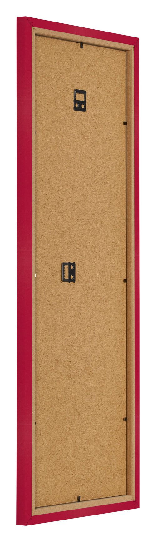 Marco de Fotos 37 5x98cm Rojo MDF Bologna Trasera Oblicuo | Yourdecoration.es
