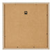 Marco de Fotos 40x40cm Roble Sonoma MDF Bologna Trasera | Yourdecoration.es