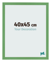 Marco de Fotos 40x45 cm Verde MDF Bologna Delantera Tamano | Yourdecoration.es