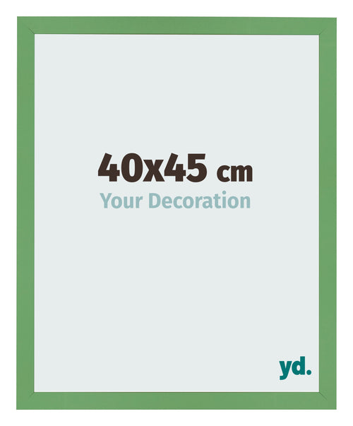 Marco de Fotos 40x45 cm Verde MDF Bologna Delantera Tamano | Yourdecoration.es