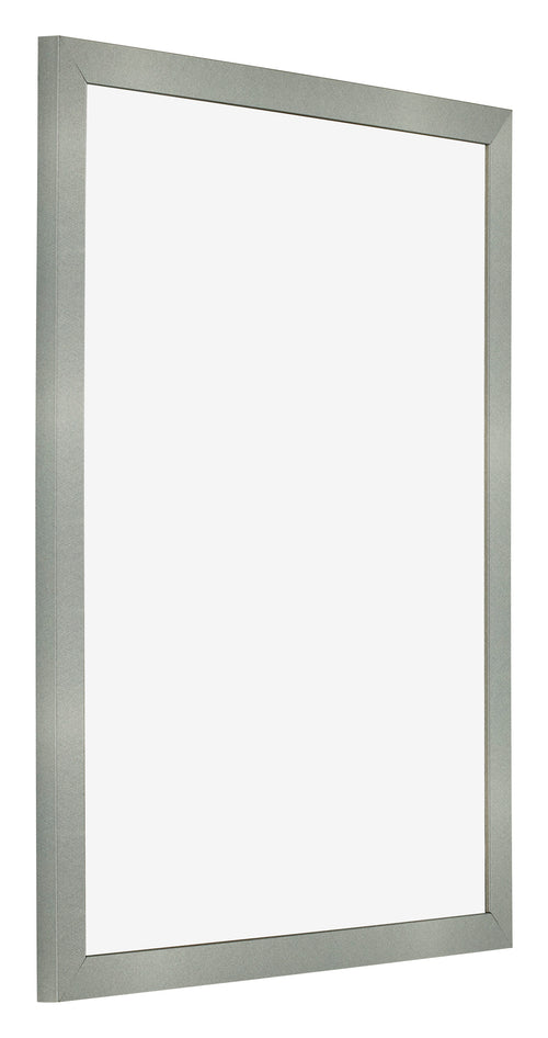 Marco de Fotos 40x45cm Aluminio Cepillado MDF Bologna Delantera Oblicuo | Yourdecoration.es