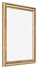 Marco de Fotos 40x45cm Dorado Antiguo MDF Lazio Delantera Oblicuo | Yourdecoration.es