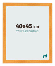 Marco de Fotos 40x45cm Naranja MDF Pisa Delantera Tamano | Yourdecoration.es