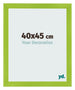 Marco de Fotos 40x45cm Verde MDF Pisa Delantera Tamano | Yourdecoration.es