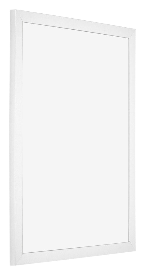 Marco de Fotos 40x50cm Blanco Mate MDF Bologna Delantera Oblicuo | Yourdecoration.es