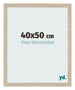 Marco de Fotos 40x50cm Roble Sonoma MDF Bologna Delantera Tamano | Yourdecoration.es