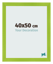 Marco de Fotos 40x50cm Verde MDF Pisa Delantera Tamano | Yourdecoration.es
