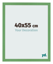 Marco de Fotos 40x55 cm Verde MDF Bologna Delantera Tamano | Yourdecoration.es