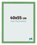 Marco de Fotos 40x55 cm Verde MDF Bologna Delantera Tamano | Yourdecoration.es