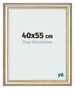 Marco de Fotos 40x55cm Brillo Metalico MDF Lazio Delantera Tamano | Yourdecoration.es