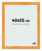 Marco de Fotos 40x55cm Naranja MDF Pisa Delantera Tamano | Yourdecoration.es