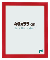 Marco de Fotos 40x55cm Rojo MDF Pisa Delantera Tamano | Yourdecoration.es