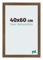 Marco de Fotos 40x60 cm Roble Rustico MDF Bologna Delantera Tamano | Yourdecoration.es