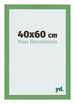 Marco de Fotos 40x60 cm Verde MDF Bologna Delantera Tamano | Yourdecoration.es