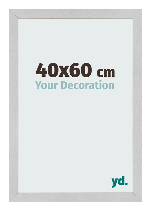 Marco de Fotos 40x60cm Acero Inoxidable MDF Bologna Delantera Tamano | Yourdecoration.es