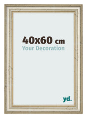Marco de Fotos 40x60cm Brillo Metalico MDF Lazio Delantera Tamano | Yourdecoration.es