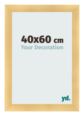 Marco de Fotos 40x60cm Dorado Vintage MDF Pisa Delantera Tamano | Yourdecoration.es