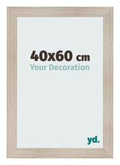 Marco de Fotos 40x60cm Roble Rustico MDF Pisa Delantera Tamano | Yourdecoration.es