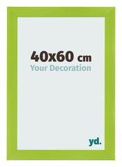 Marco de Fotos 40x60cm Verde MDF Pisa Delantera Tamano | Yourdecoration.es