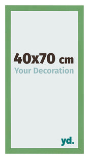Marco de Fotos 40x70 cm Verde MDF Bologna Delantera Tamano | Yourdecoration.es
