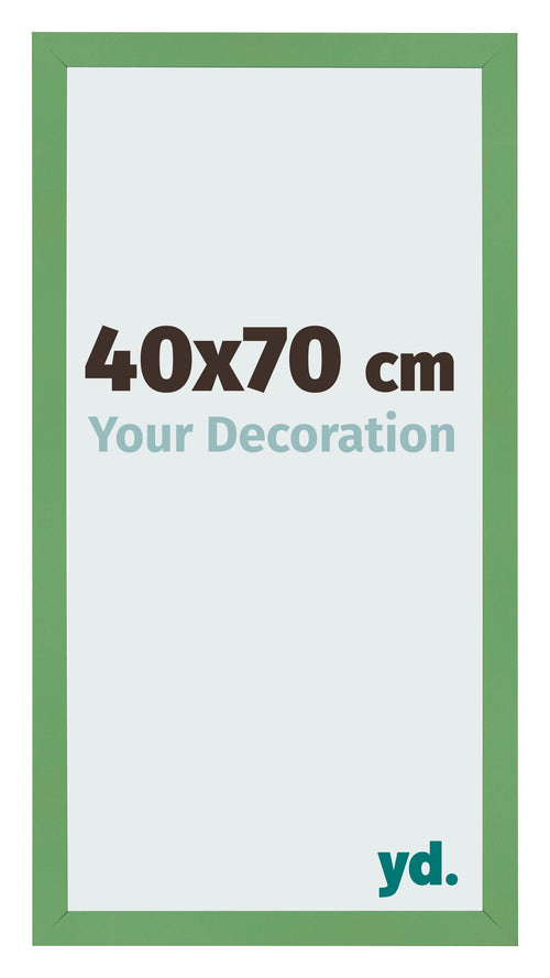 Marco de Fotos 40x70 cm Verde MDF Bologna Delantera Tamano | Yourdecoration.es
