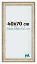 Marco de Fotos 40x70cm Brillo Metalico MDF Lazio Delantera Tamano | Yourdecoration.es