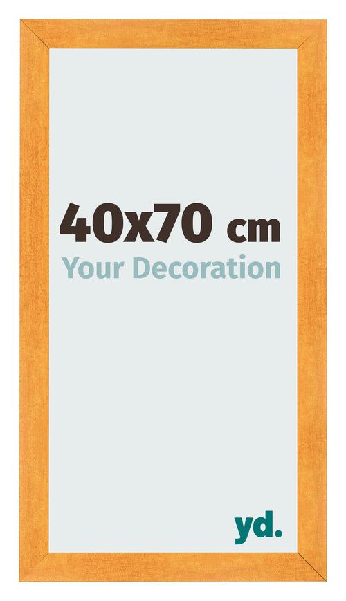 Marco de Fotos 40x70cm Naranja MDF Pisa Delantera Tamano | Yourdecoration.es