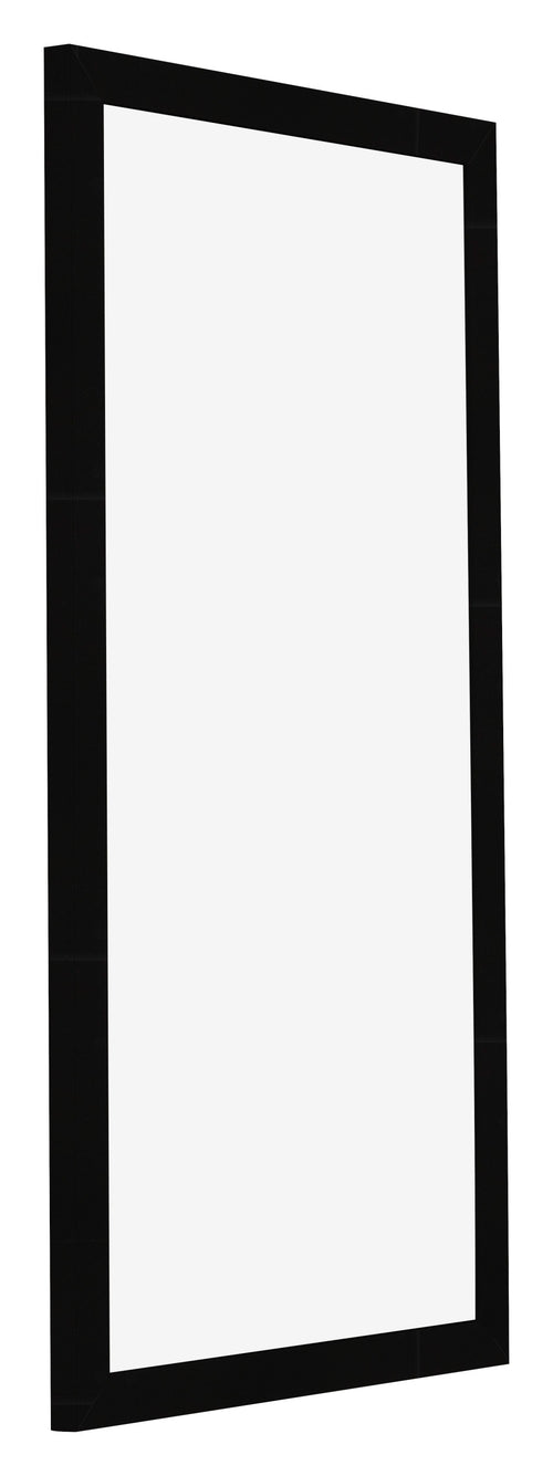 Marco de Fotos 40x70cm Negro Brillante MDF Bologna Delantera Oblicuo | Yourdecoration.es