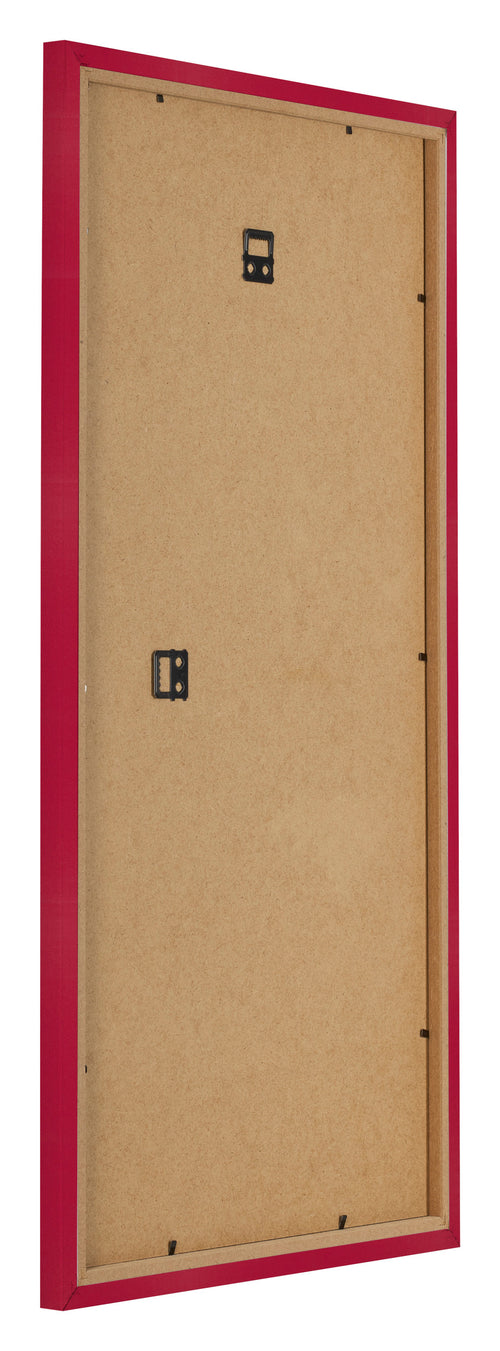 Marco de Fotos 40x70cm Rojo MDF Bologna Trasera Oblicuo | Yourdecoration.es