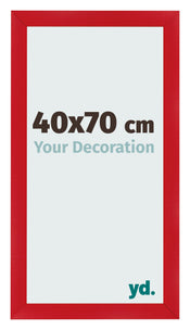 Marco de Fotos 40x70cm Rojo MDF Pisa Delantera Tamano | Yourdecoration.es