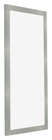 Marco de Fotos 40x80cm Aluminio Cepillado MDF Bologna Delantera Oblicuo | Yourdecoration.es