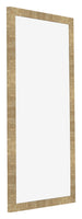 Marco de Fotos 40x80cm Dorado Antiguo MDF Bologna Delantera Oblicuo | Yourdecoration.es