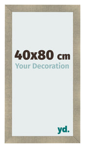Marco de Fotos 40x80cm Dorado Vintage MDF Pisa Delantera Tamano | Yourdecoration.es