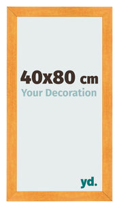Marco de Fotos 40x80cm Naranja MDF Pisa Delantera Tamano | Yourdecoration.es