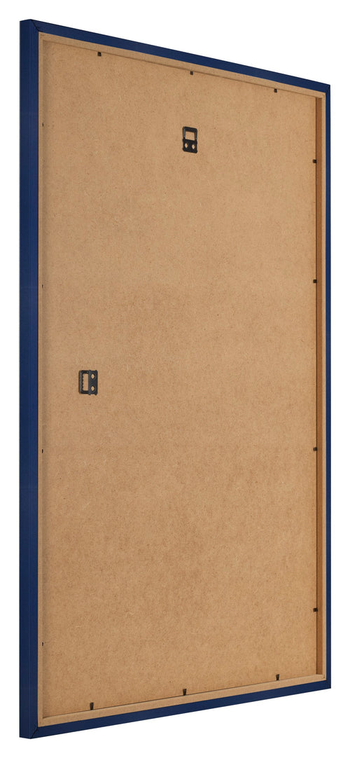 Marco de Fotos 42x59 4cm A2 Azul Oscuro Barrido MDF Bologna Trasera Oblicuo | Yourdecoration.es
