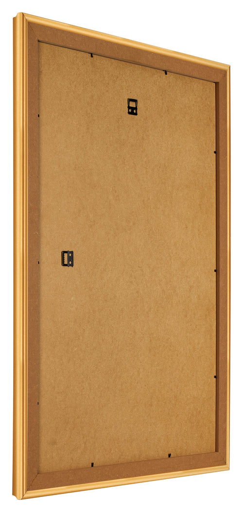 Marco de Fotos 42x59 4cm A2 Dorado Matte MDF Lazio Trasera Oblicuo | Yourdecoration.es