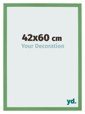 Marco de Fotos 42x60 cm Verde MDF Bologna Delantera Tamano | Yourdecoration.es
