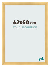 Marco de Fotos 42x60cm Dorado Vintage MDF Pisa Delantera Tamano | Yourdecoration.es