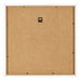 Marco de Fotos 45x45cm Blanco Mate MDF Bologna Trasera | Yourdecoration.es