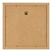 Marco de Fotos 45x45cm Blanco Vintage MDF Pisa Trasera | Yourdecoration.es